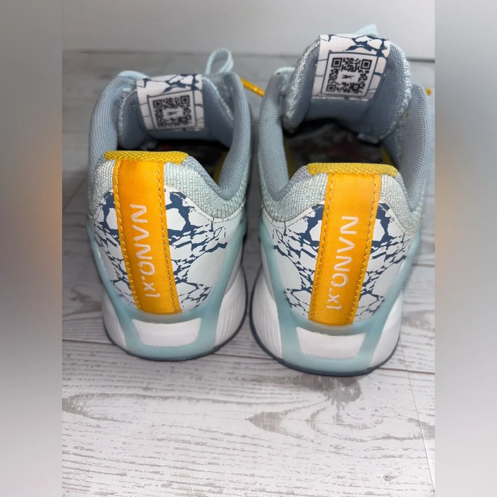 Reebok Nano X1 Vegan Nat Geo Arctic Tundra Light Blue Womens Sneaker Size 6 - Picture 15 of 16